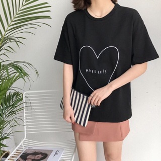 💗เสื้อยืด HOPELESS basic t-shirt💗