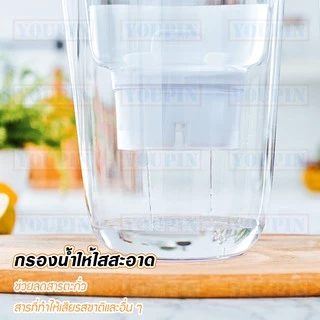 PHILIPS Micro X- Clean Plus AWP2937WH/AWP2941WHT/97 เหยือกกรองน้ำ สีขาว3.4L