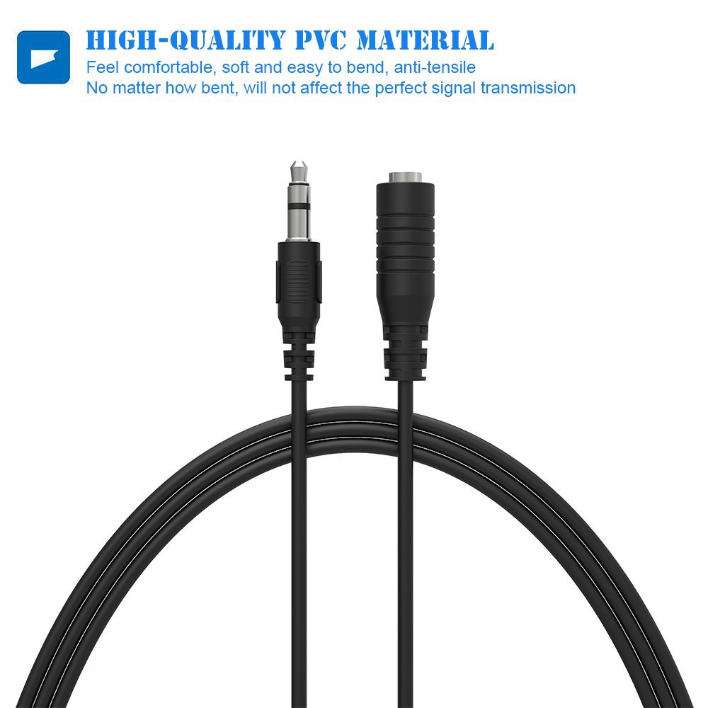 SALE (1.5เมตร)Robotsky 3.5mm Audio Extension Cable 1.5M Aux Car Audio Extension cable Cord for Mp3 Headphone #คำค้นหาเพิ่มเติม คอมพิวเตอร์และแล็ปท็อป Ugreen Lan Gigabit Bostanten SSD NGFF