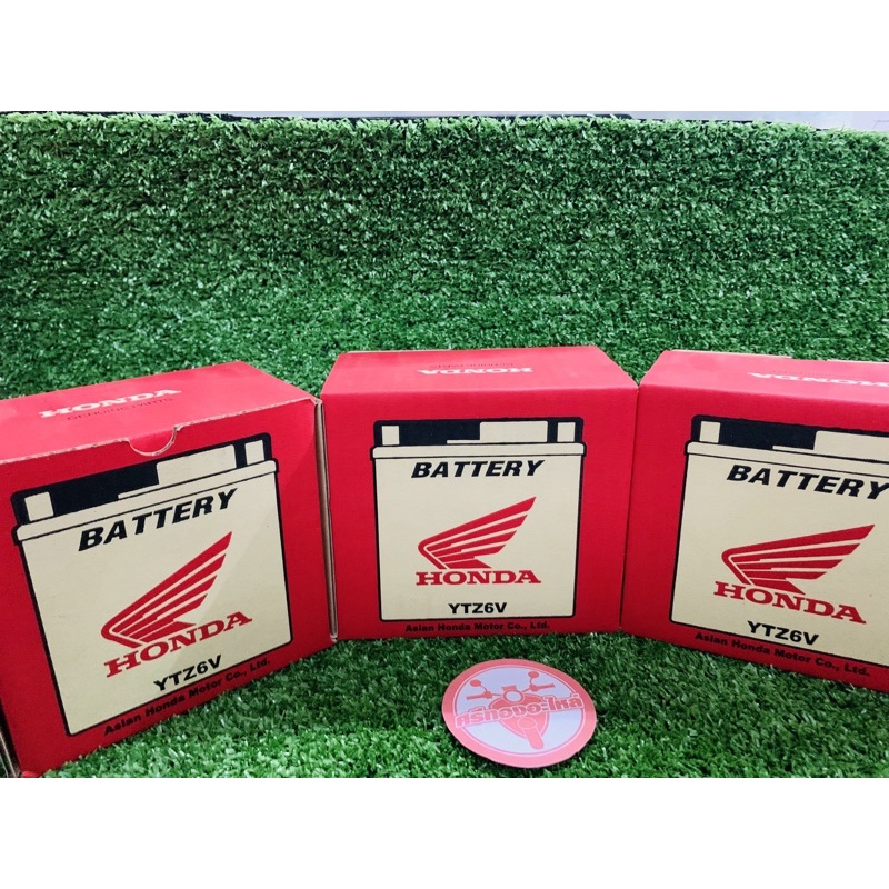 แบตเตอรี่แท้ HONDA(YTZ6V)CLICK-125i /PCX /N-MAX/PCX125-150/Phantom 200,CBR 150-250 (31500-KWN-902)5.