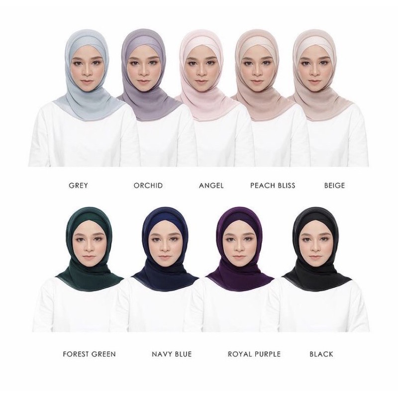 Tudung Ruffle - Ruffle ทันที