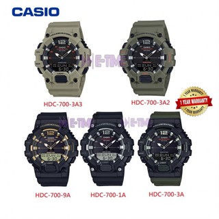 Casio HDC-700 แบตเตอรี่ 10 ปี ประกันศูนย์  1 ปี