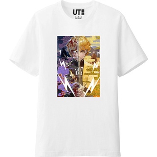 Uniqlo Uniqlo ut Kimetsu No Yaiba เสื้อยืดแขนสั้น พิมพ์ลาย Demon Slayer