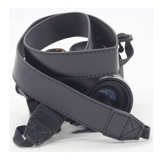 สายคล้องกล้องหนัง7 PU Leather Neck Shoulder (Black)