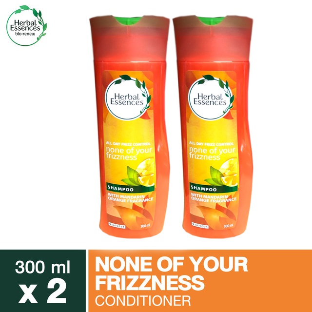 Herbal Essences None of Your Frizzness Shampoo 300ml เฮอร์บัลเอสเซนท์แชมพูนันออฟยัวร์ฟริซซี่เนส300มล