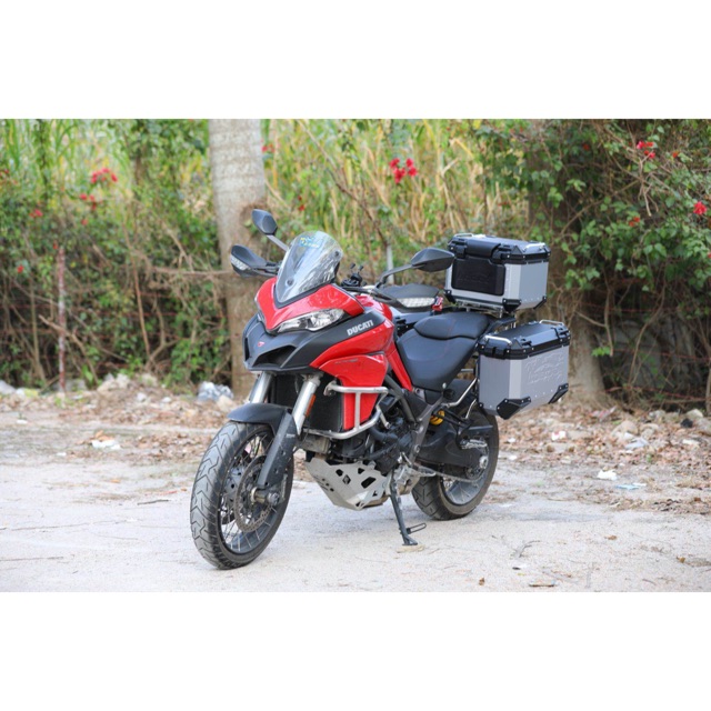 กล่องอลูมิเนียม LOBOO Pike Tracker Multistrada950