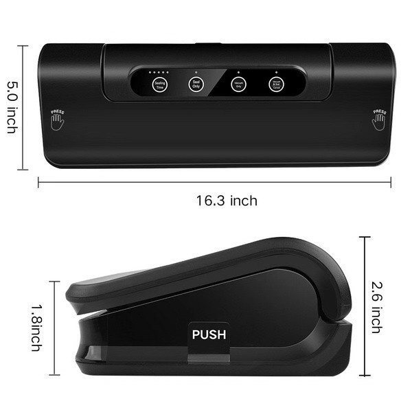 เครื่องซีลสูญญากาศ ปิดปากถุง Vacuum Sealer XINBAOLONG รุ่น LP1805