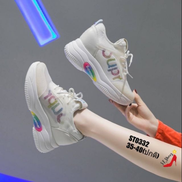 🔥รองเท้าผ้าใบเสริมส้น🔥Y999