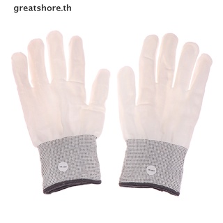 Greatshore ถุงมือเรืองแสง LED รูปหัวกะโหลก หลากสีสัน สําหรับตกแต่งปาร์ตี้ฮาโลวีน คริสต์มาส 1 ชิ้น