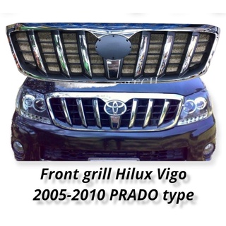 กระจังหน้า vigo 2005 2006 2008 2010 ลายพลาโด้ กระจังหน้าแต่ง vigo Vigo frontgrill hilux vigo 2005-2010 prado type