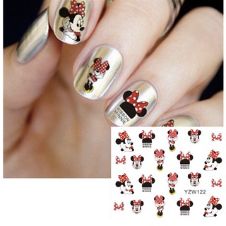 Nail Tatto YZW การ์ตูน แทททู ติดเล็บ สติกเกอร์เล็บแบบลอกน้ำ รวมลายการ์ตูน น่ารักทุกลาย✨