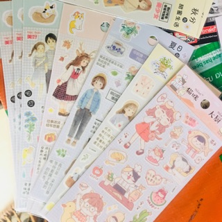 Sticker pvc กันน้ำ สไตล์หญี่ปุ่น เจ้าหญิง