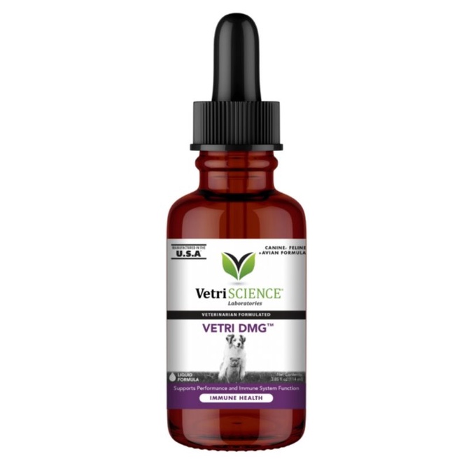 Vetri-DMG ชนิดน้ำ วิตามินเสริมภูมิต้านทาน บำรุงหัวใจ ระบบประสาท หลอดเลือด ตับ ตา