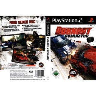 แผ่นเกมส์ PS2 Burnout Dominator    คุณภาพ ส่งไว (DVD)