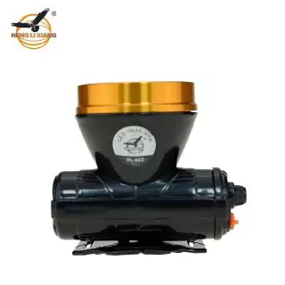 HLX ไฟฉายคาดหัว ตรานก กันน้ำ ลุยฝนได้ ไฟฉาย LED หมุนหรี่แสง ชาร์จได้ หม้อแบต เดินป่า ส่องกบ กรีดยาง แบตอึด HL-603