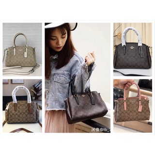 แท้100% COACH F29434 กระเป๋าสตรี กระเป๋าสะพายไหล่ กระเป๋าถือกระเป๋า หนังแท้ Crossbody bag กระเป๋