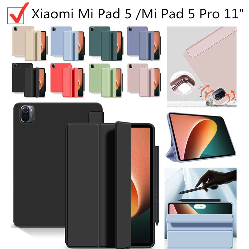 เคสหนังแบบพลิกตั้งได้สําหรับ Xiaomi Mi Pad 5 /Mi Pad 5 Pro 11"