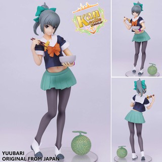 Model Figure งานแท้ Original Kantai Collection Kancolle คันไตคอลเลกชัน เรือรบ โมเอะ คังโคเระ Yubari ยูบาริ ชุดนักเรียน