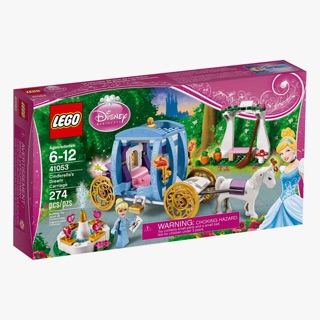 (ของแท้) LEGO DISNEY PRINCESS 41053 Disney CINDERELLA DREAM CARRIAGE