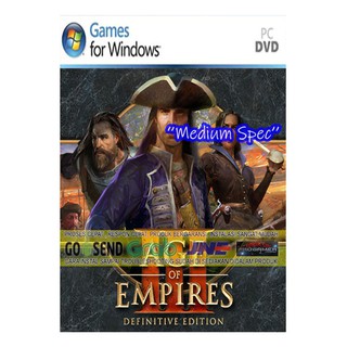 รุ่น Age Off EMPIRES 3 รุ่น DEFINITIVE | เกมแผ่นซีดีดีวีดี | เกมพีซีเกม Pc | อุปกรณ์สําหรับเล่นเกม Gaming | เคสเคสสําหรับเกมส์ | เครื่องคอมพิวเตอร์ Pc