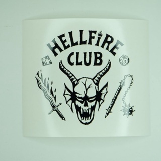 สติกเกอร์ตัดไวนิล Hellfire Club Car Motorcycle Oracal