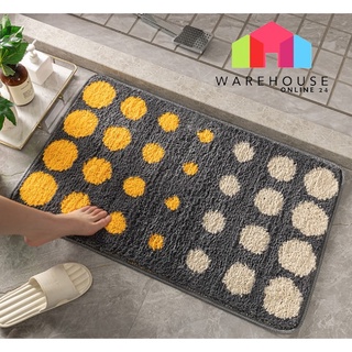 LuckyLT พรมเช็ดเท้าแบบสี่เหลี่ยมผืนผ้า  ขนาด 40*60 Cm. นุ่มสบาย