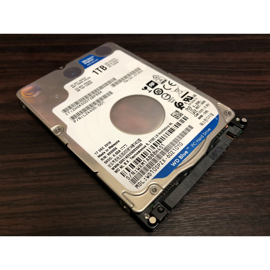 ฮาร์ดดิส WD Blue 1TB HDD 2.5 WD10SPZX