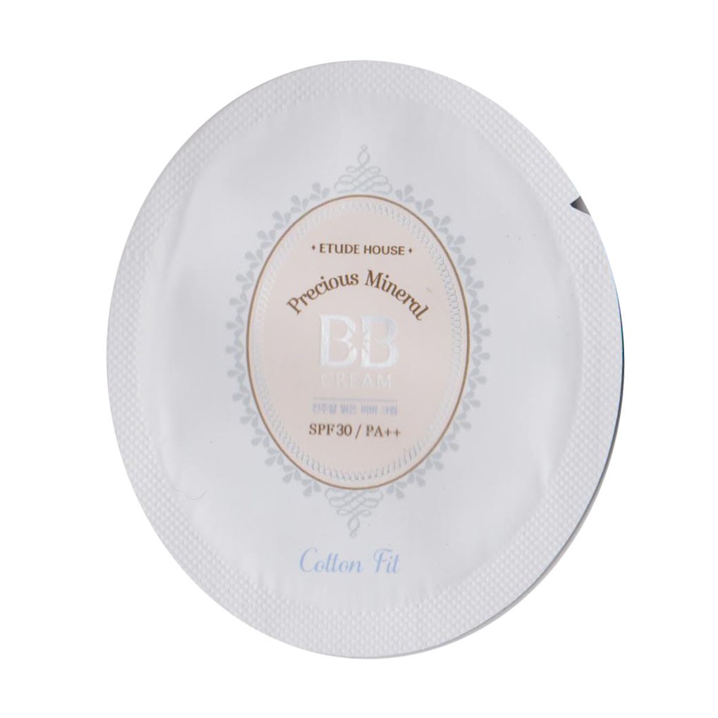 Tester Etude Precious Mineral BB Cream Cotton Fit SPF30/PA++