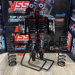 YSS GSPORTS BLACK SERIES(SMOOTH) PCX150/160 (ขนาด350สามารถใส่PCX 160ABSได้แต่จะสั้นลง 15 mm.) PCX 18-21ของแท้ 100%