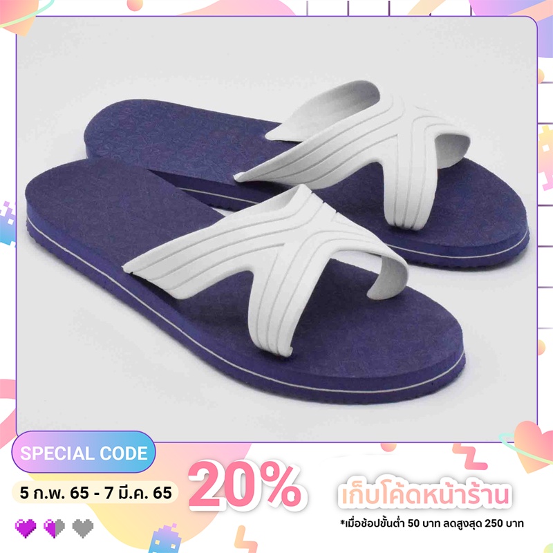 Denso รองเท้าฟองน้ำ 4 หูจำปาทอง