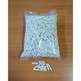 พุกพลาสติก พุ๊กพลาสติก พุกยึดติดผนัง เบอร์ 6,7,8 Wall plug (1กิโล) ใช้กับผนังปูน เหนียว ไม่แตกง่าย
