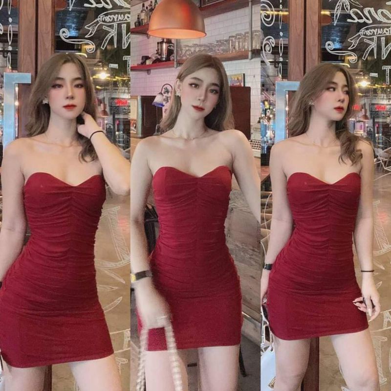 ชุดพีอาร์ผ้าซีทรูทรงสวย