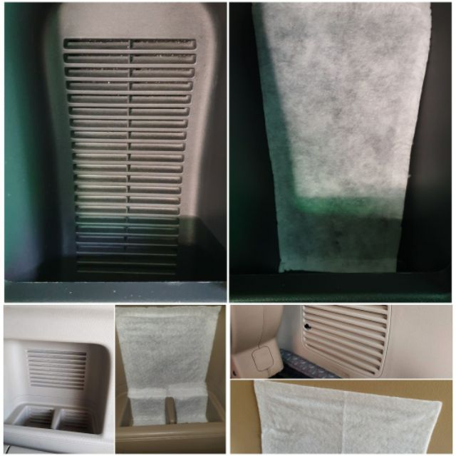 *ส่งจากกรุงเทพ(เจ้าแรก)กรองฝุ่นแอร์หลังHEPA PM2.5 Air FilterสำหรับFortuner,H1,NewPajero,new Mu-x,อินโนวา *ซื้อ6แถม1แผ่น