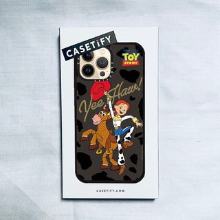 Casetify X Disnep PIXAR TOY STOORY Jessie เคสนิ่ม สีดํา สําหรับ IPhone 14 13 12 11 Pro MAX Mini XS MAX XR X SE 6 6S 7 8 Plus