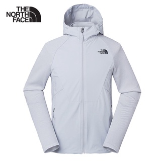 THE NORTH FACE M FAST HIKE HYBRID JACKET-AP -HIGH RISE GREY เสื้อ เสื้อกันลม เสื้อผ้าผู้ชาย