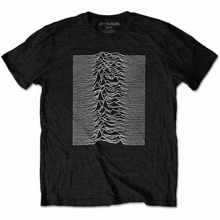 joy division  unknown pleasures เสื้อยืดลําลองสําหรับผู้ชายแขนสั้นคอกลมพิมพ์ลายS-5XL