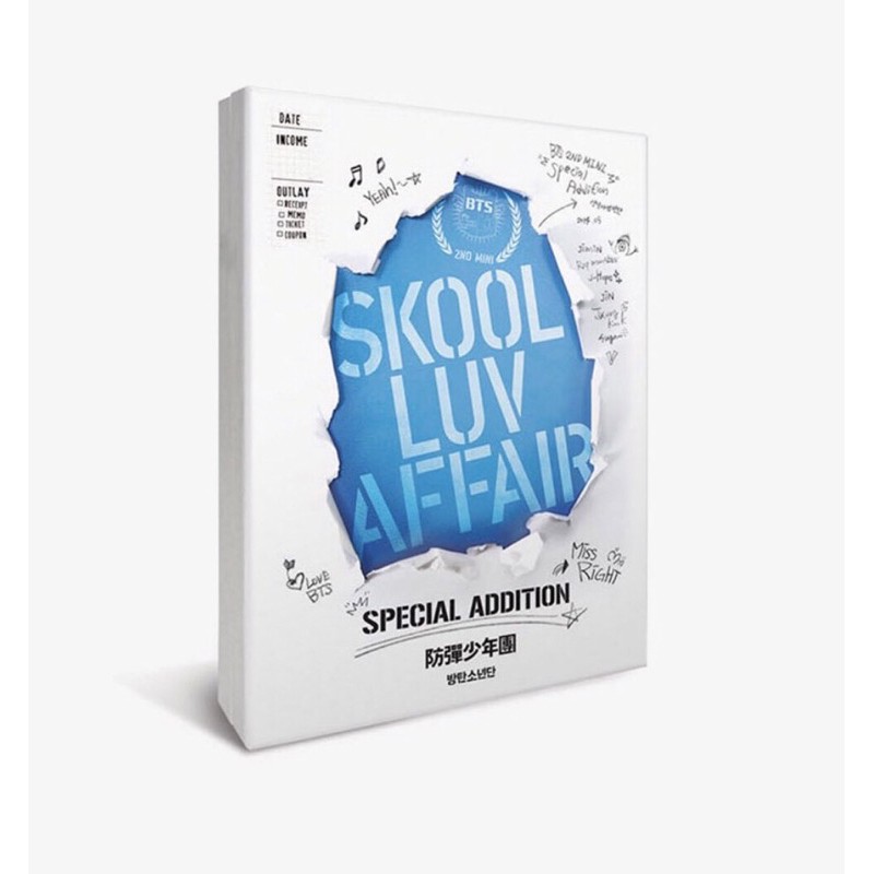 พร้อมส่ง #BTS  SKOOL LUV AFFAIR SPECIAL ADDITION ( ของครบในแพค )