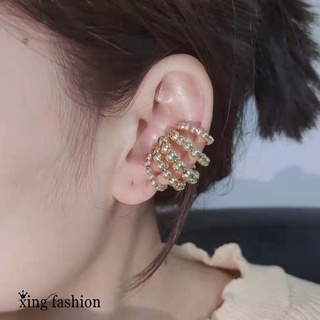 earcuff ต่างหูแบบเกาะ/หนีบ ต่างหูแฟชั่นสไตส์เกาหลี,XE00410