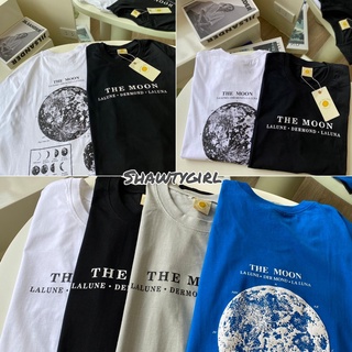 Shawtygirl-เสื้อยืดโอเวอร์ไซส์ (oversize) ลาย พระจันทร์ THE MOON พร้อมส่ง