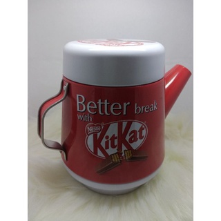 กระป๋องสังกะสีตั้งโชว์ รูปกาน้ำ kitkat