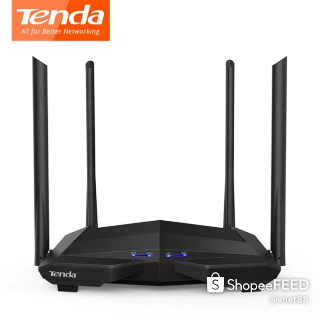 Tenda AC7 1200mbps Wireless Wifi Router Dual Band 2.4Ghz/5.0Ghz4*6dBi High Gain Antennas11AC Wifi Re