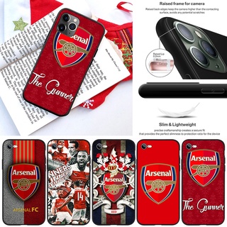 Fl11 เคสโทรศัพท์มือถือแบบนิ่ม ลาย Arsenal FC สําหรับ iPhone 5 5S 6 6S 7 8 11 Pro Max Plus SE XR