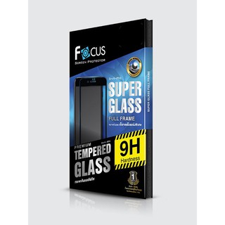 MobileCare Focus สีดำ) ฟิล์มกระจกลงโค้ง 3D แข็งแกร่งพิเศษเต็มจอ For iPhone โฟกัส Super Glass Tempered Glass 3D Fullframe