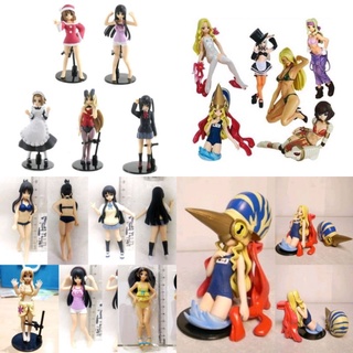 (แท้/มือ2) Yujin SR K-On Mio​ Gashapon figure set Part 3 เคออน,Capcom vs SNK Collection Vol 1.5