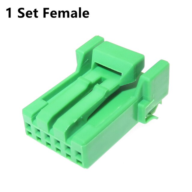 1 ชุด 6 ขาสายอัตโนมัติขั้วต่อไฟวิ่งกลางวันซ็อกเก็ตสําหรับ Honda Ford Mazda IL-AG5-6S-S3CI IL-AG5-6P-