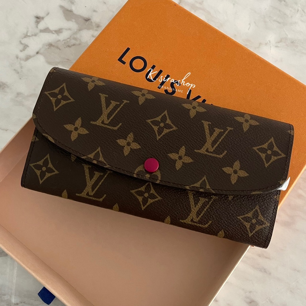 ส่งฟรี] New Lv Emilie Wallet ThaiPick