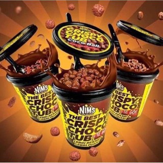 พร้อมส่ง!🚚💨129฿🔥  Nims CRISPY CHOCO TUB Coco Crunchคริสปี้ช็อกโก 250g ช็อคโกแลตที่ฮิตที่สุดในตอนนี้ 🍫🍫