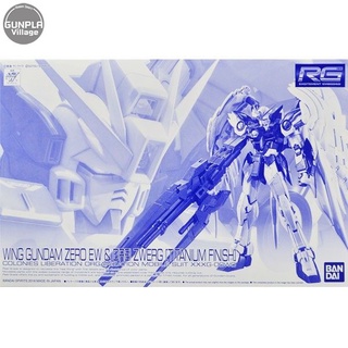 RG Wing Gundam Zero EW &amp; Drei Zwerg (Titanium Finish) BANDAI 4573102553782 (Plastic Model)