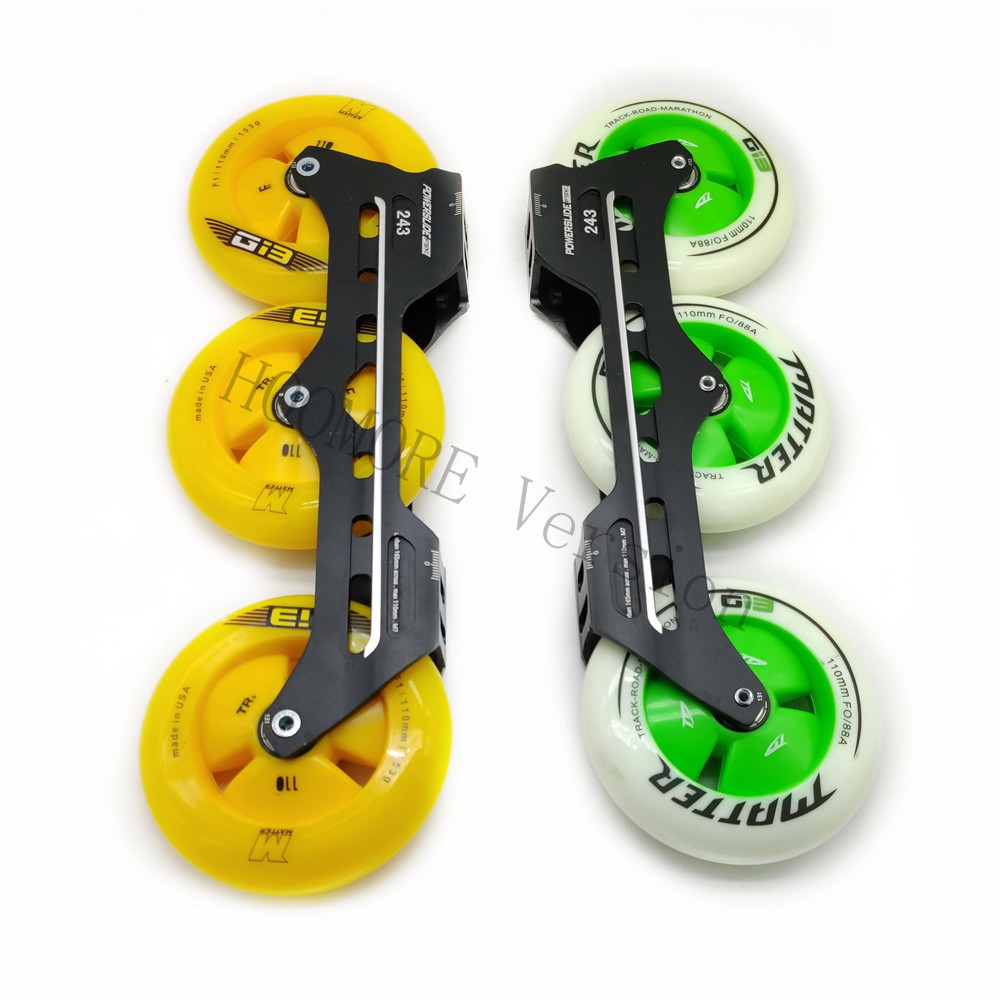 โรลเลอร์สเกต White Black Roller Skates atines Rocker owerslide leasure ...