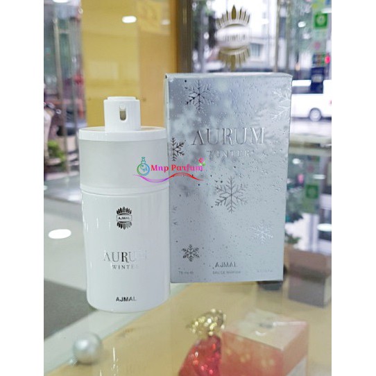 Ajmal Aurum Winter Eau de Parfum For Women &amp; Men 75 ml. ( กล่องซีล )  ..